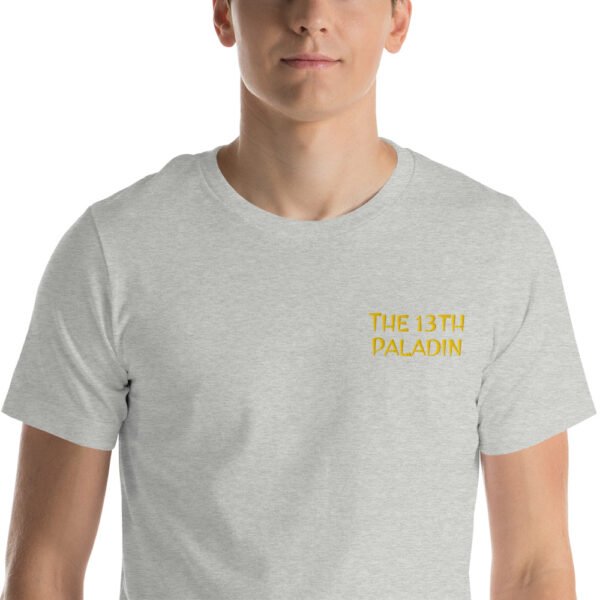 The 13th Paladin Text Logo EMBROIDERED - Image 17