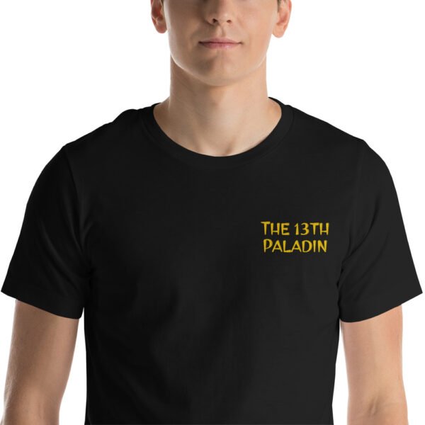 The 13th Paladin Text Logo EMBROIDERED - Image 3
