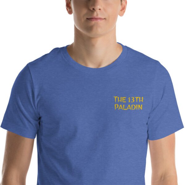 The 13th Paladin Text Logo EMBROIDERED - Image 11