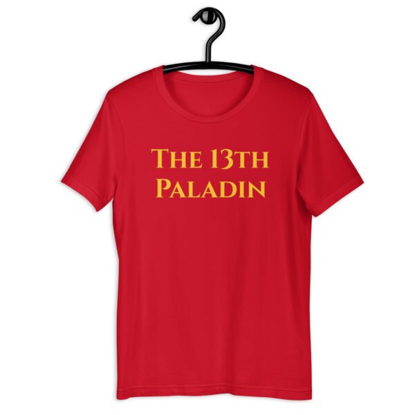The 13th Paladin Text T-Shirt - Image 7