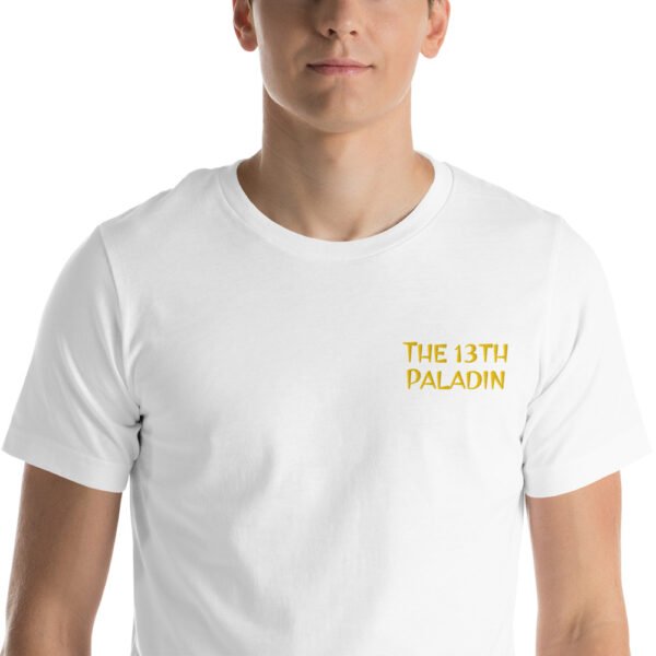 The 13th Paladin Text Logo EMBROIDERED - Image 19